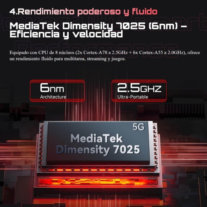 Cubot Kingkong 11 5G 16GB/256GB Preto Rugged - Item7