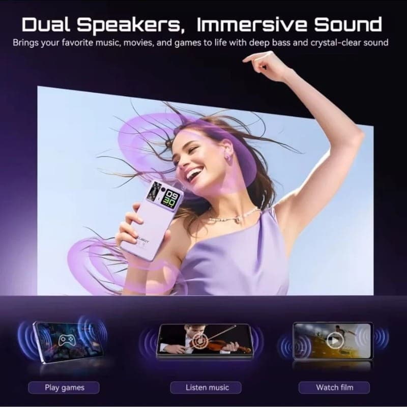 Cubot P90 12GB/256GB Negro - sistema de altavoces