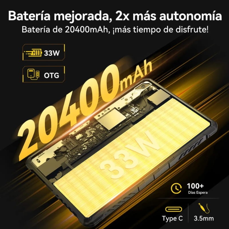 Cubot Tab KingKong 2 10,95 8Go/256Go 4G Rugged - Ítem9