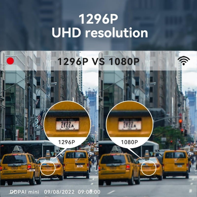 DDPAI Mini Pro WiFi 1296p Preto - Item3