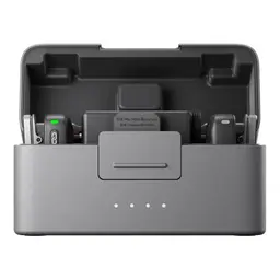DJI Mic Mini (2 TX + 1 RX + étui de recharge) - Microphones sans fil - étui de chargement
