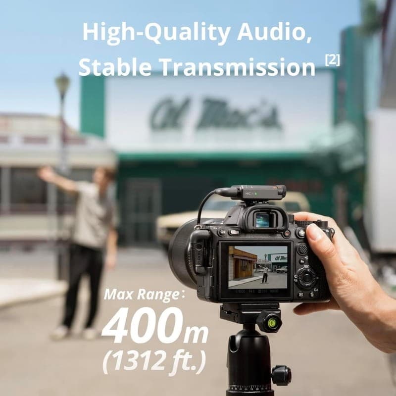 DJI Mic Mini (2 TX + 1 RX + étui de recharge) - Microphones sans fil - gamme de transmission