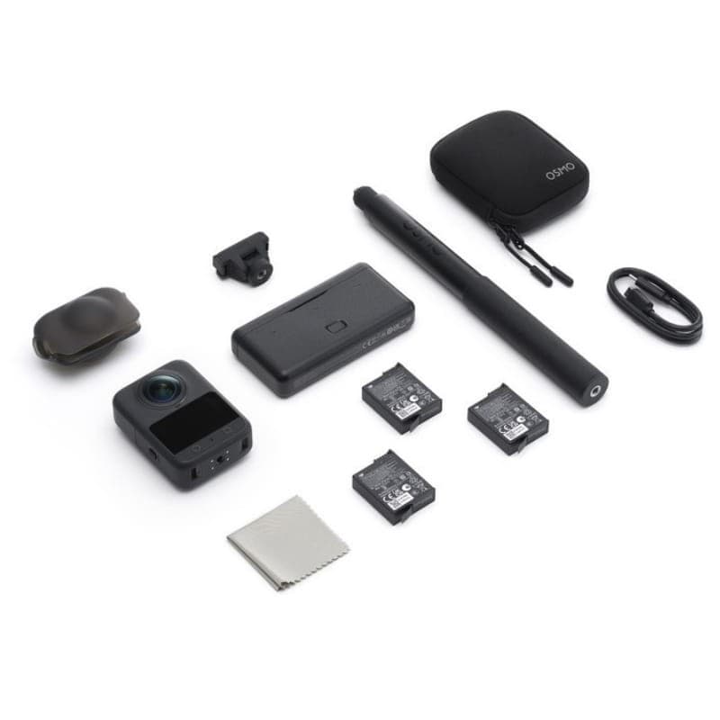 DJI Osmo 360 Adventure Combo - contenu de la boîte