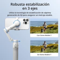 DJI Osmo Mobile 7 - Stabilisateur pour smartphone - Stabilisation à 3 axes