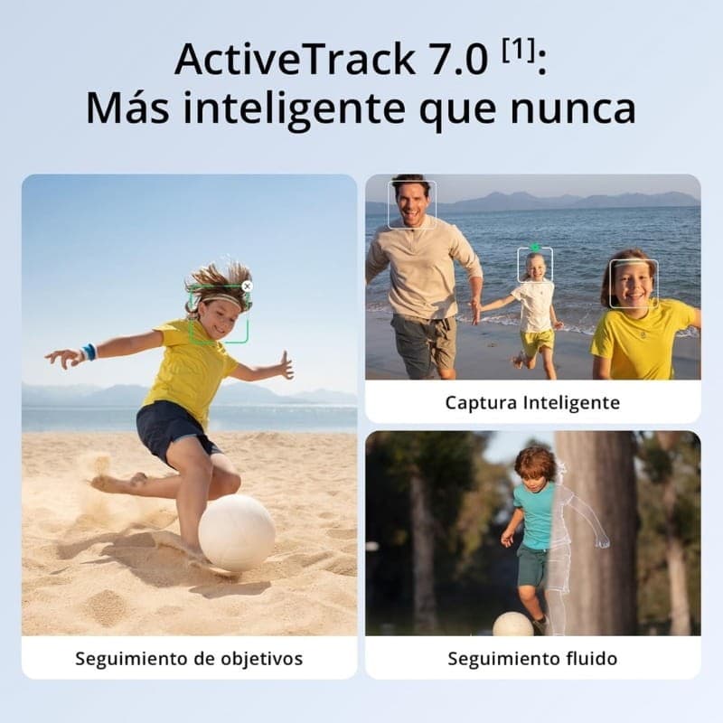 DJI Osmo Mobile 7 - Stabilisateur pour smartphone - Surveillance ActiveTrack