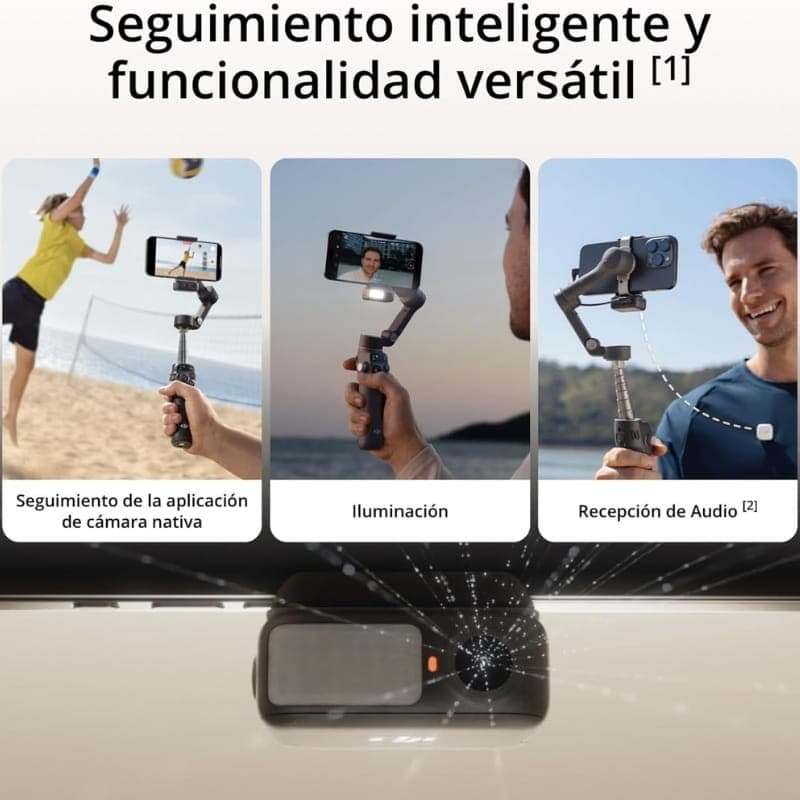 DJI Osmo Mobile 7P - Stabilisateur pour smartphone - surveillance intelligente