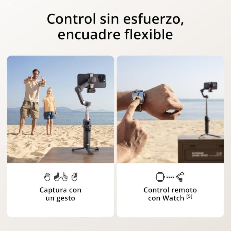 DJI Osmo Mobile 7P - Stabilisateur pour smartphone - contrôle remoto