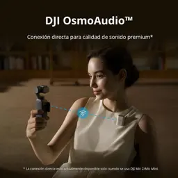 DJI Osmo Pocket 3 Creator Combo - connexion du microphone