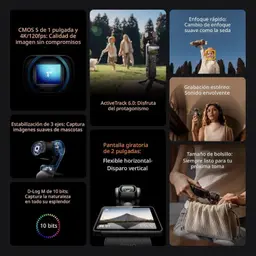 DJI Osmo Pocket 3 Creator Combo - principales caractéristiques