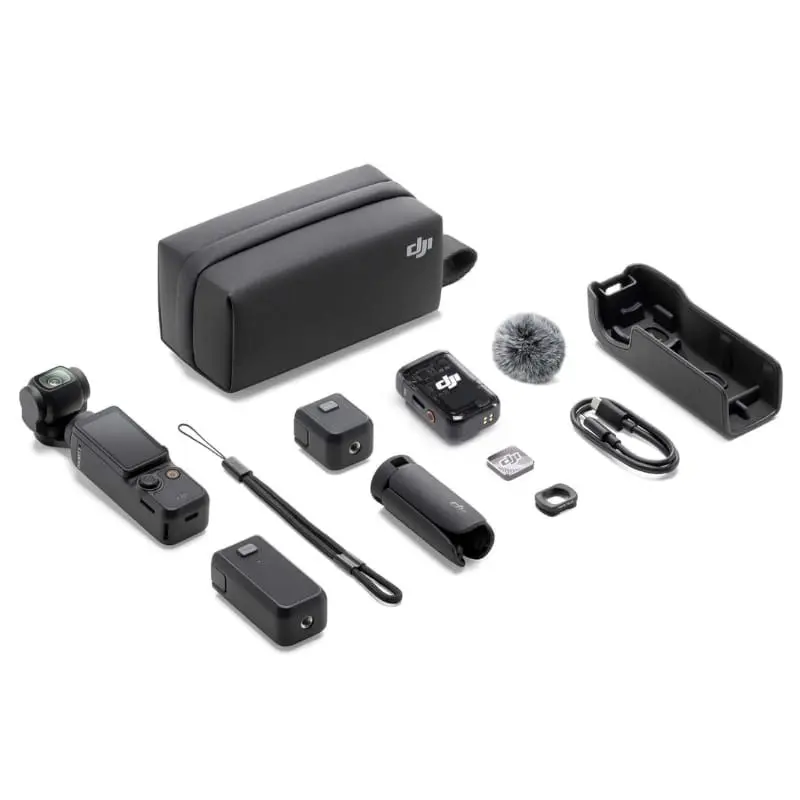 DJI Osmo Pocket 3 Creator Combo - contenu de la boîte