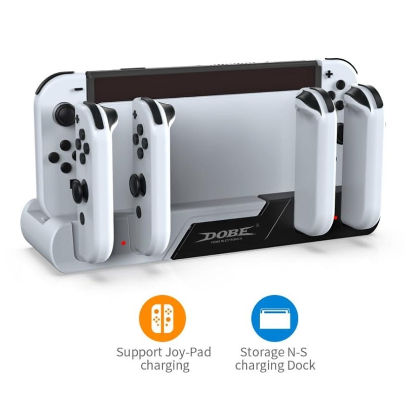 DOBE TNS-0122D Para Nintendo Switch OLED Joy-Con Vermelho/Preto - Item2