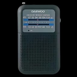 Daewoo DW1008 AM/FM Preto
