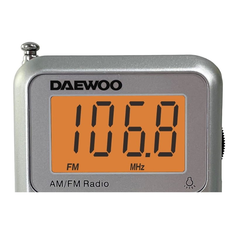 Daewoo DW1115 Cinzento - Rádio Portátil - Item1