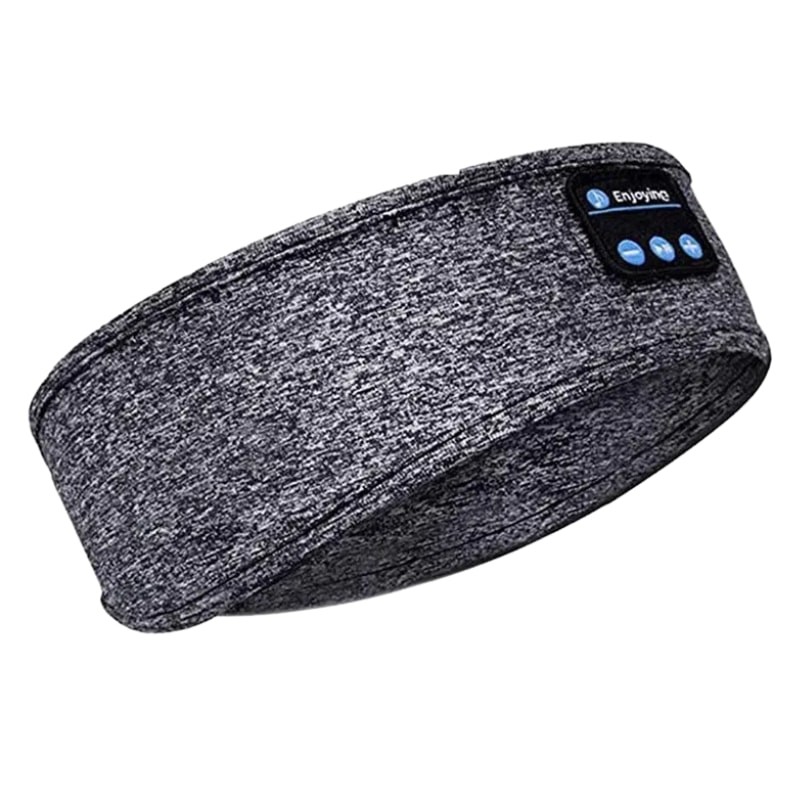 Bandeau élastique avec écouteurs Bluetooth Gris - Ítem