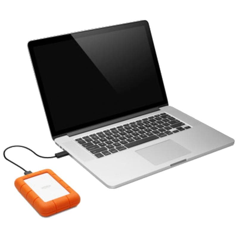 LaCie Rugged 4TB 2.5 USB-C - Disco rígido externo tecnologia de criptografia