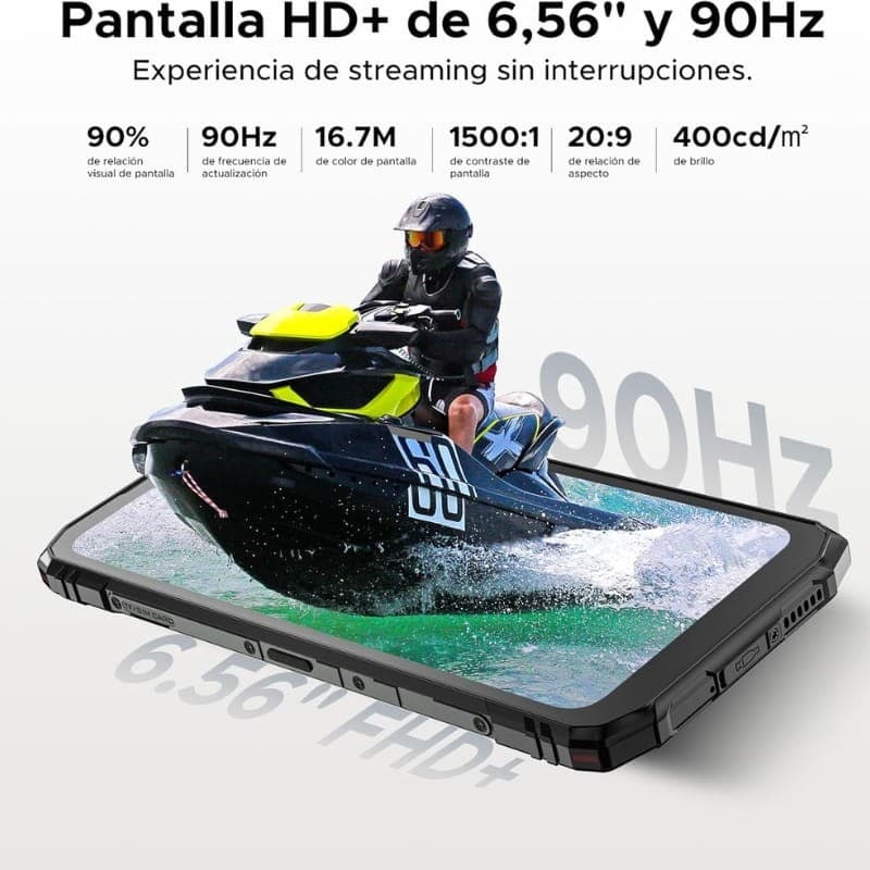 Doogee Blade 10 Energy 4GB/128GB Verde Rugged - características do ecrã