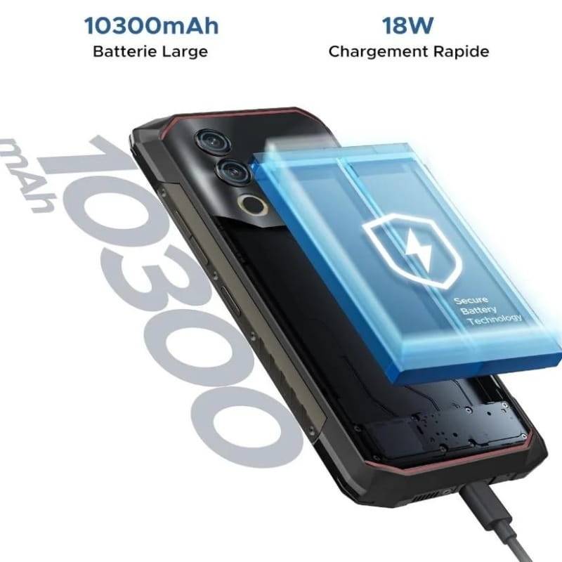 Doogee Blade 10 Power 6Go/256Go Noir - Téléphone mobile durci - Ítem5