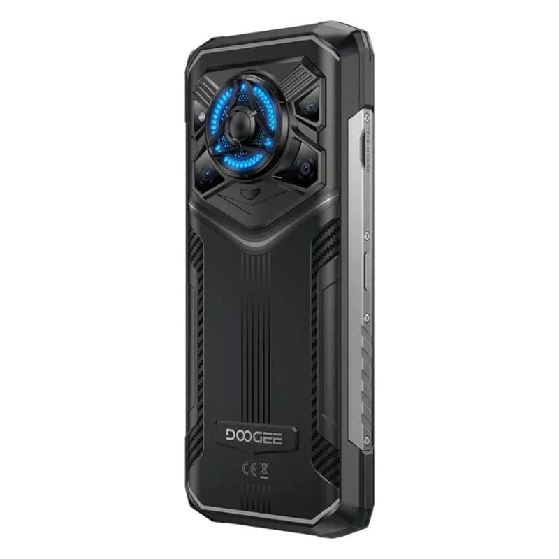 Doogee Blade 20 Pro 6GB/256GB Preto Rugged - vista a 45 graus