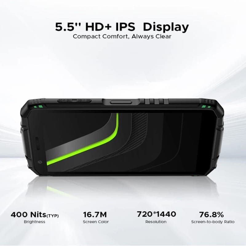 Doogee Fire 3 Pro 4Go/128Go Vert - caractéristiques de l'écran