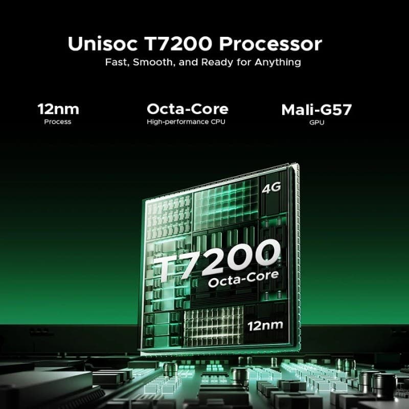 Doogee Fire 3 Pro 4Go/128Go Vert - processeur intégré