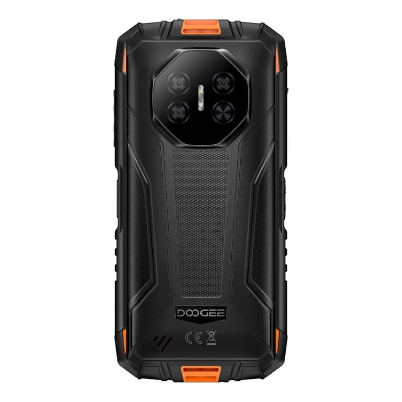 Doogee Fire 3 Pro 4Go/128Go Orange - vue arrière