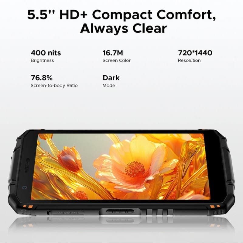 Doogee Fire 3 Ultra 6Go/256Go Gris - caractéristiques de l'écran