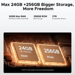 Doogee Fire 3 Ultra 6GB/256GB Cinzento - capacidade de memória