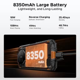 Doogee Fire 3 Ultra 6GB/256GB Cinzento - capacidade da bateria