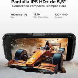 Doogee Fire 3 3Go/64Go Orange Robuste - caractéristiques de l'écran