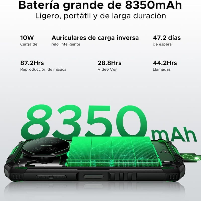 Doogee Fire 3 3GB/64GB Gris Rugged - Ítem7