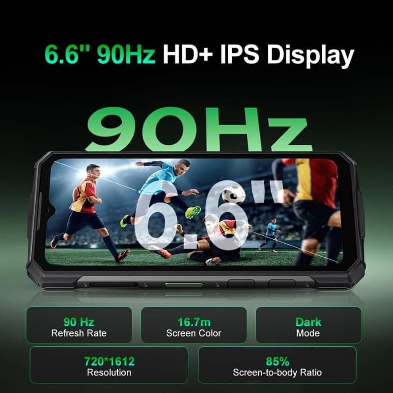 Doogee Fire 5 Pro 4GB/128GB Dual SIM Laranja - ecrã