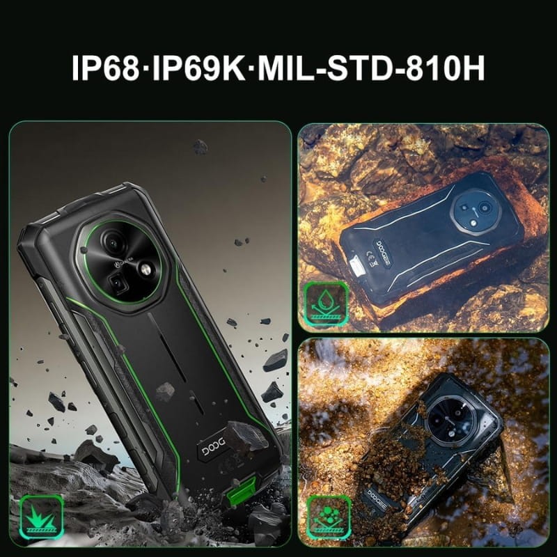 Doogee Fire 5 Pro 4GB/128GB Dual SIM Laranja Rugged - Item5