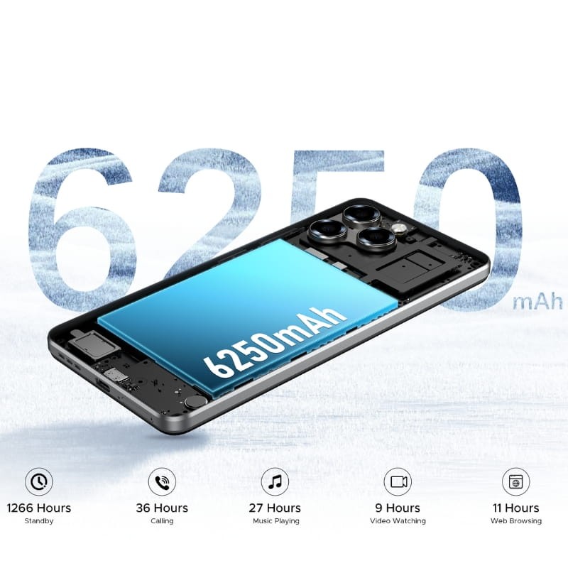 Doogee Note 58 8Go/128Go Noir - Téléphone portable - Ítem3