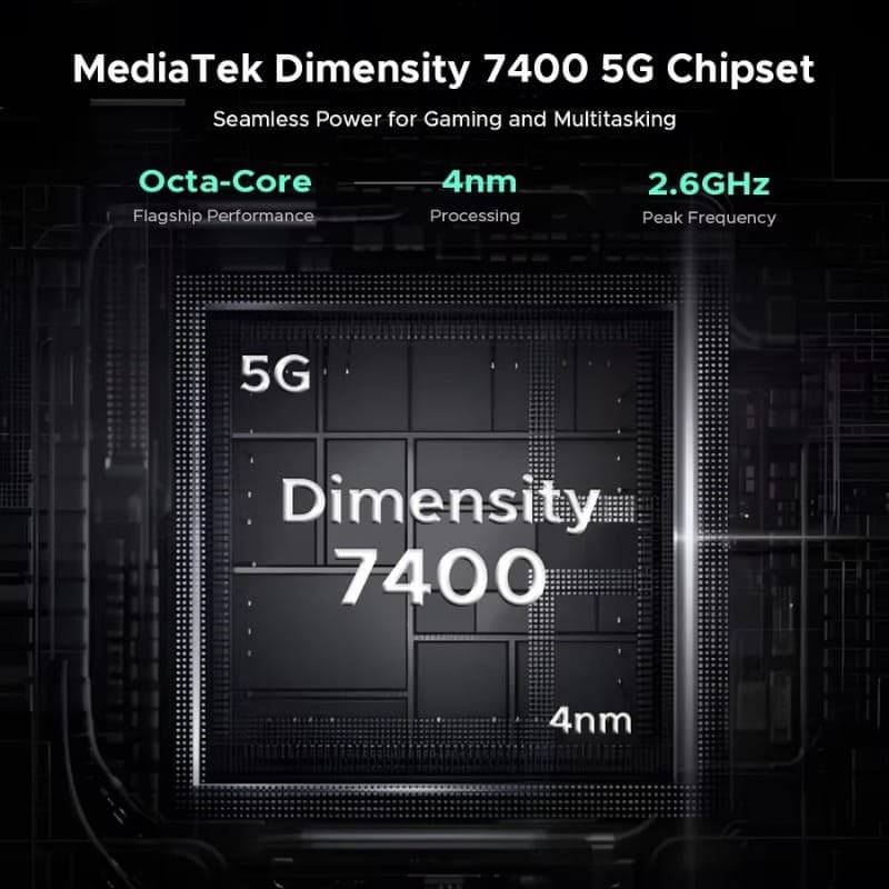 Doogee S200 Ultra 5G 12GB/1TB Preto - processador incorporado