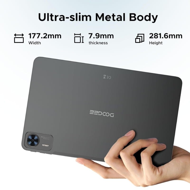 Doogee T36 12'' 8GB/256GB 4G+WiFi Negro - Tablet - Ítem6