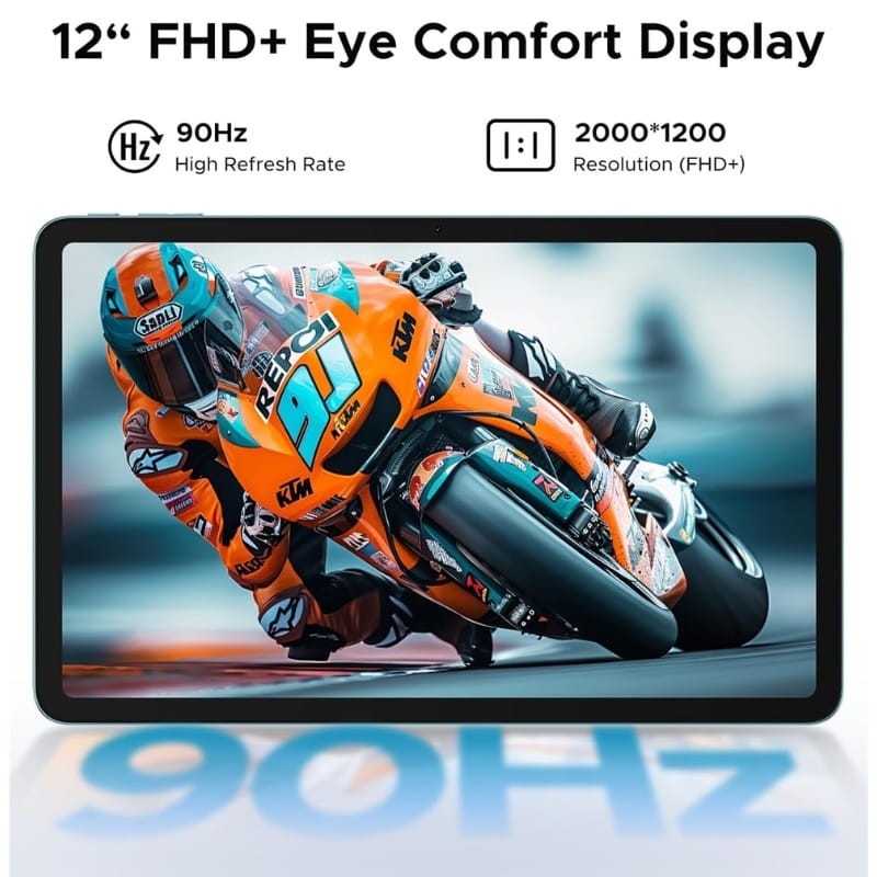 Doogee T36 12'' 8GB/256GB 4G+WiFi Negro - Tablet - Ítem7