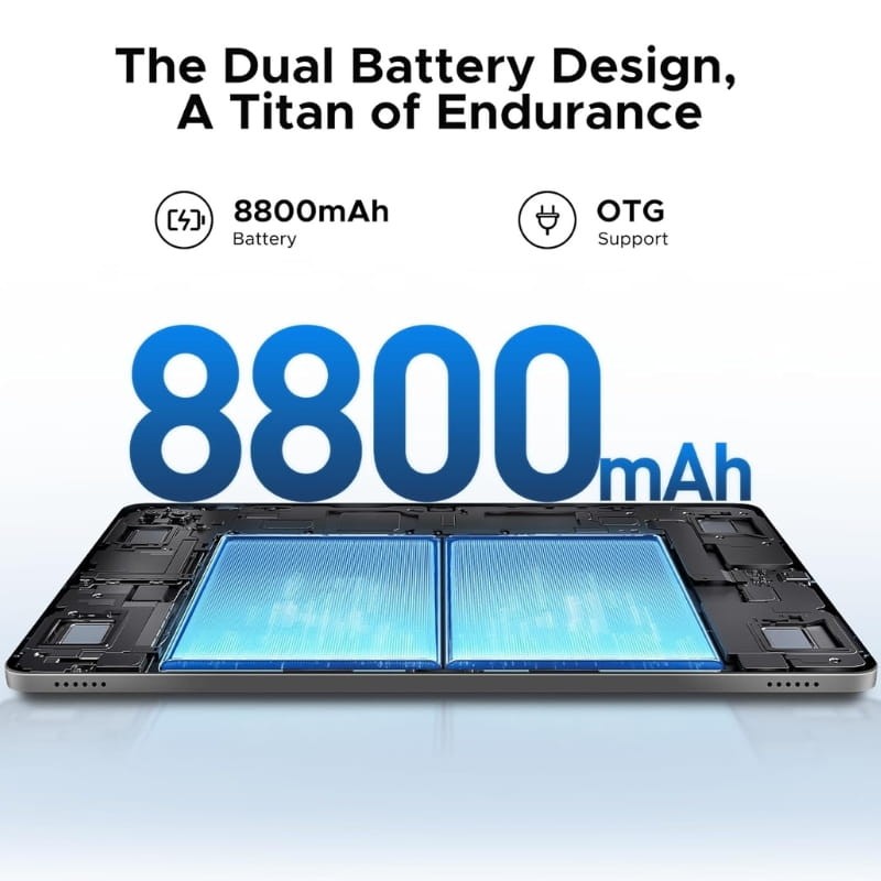 Doogee T36 12'' 8GB/256GB 4G+WiFi Negro - Tablet - Ítem8