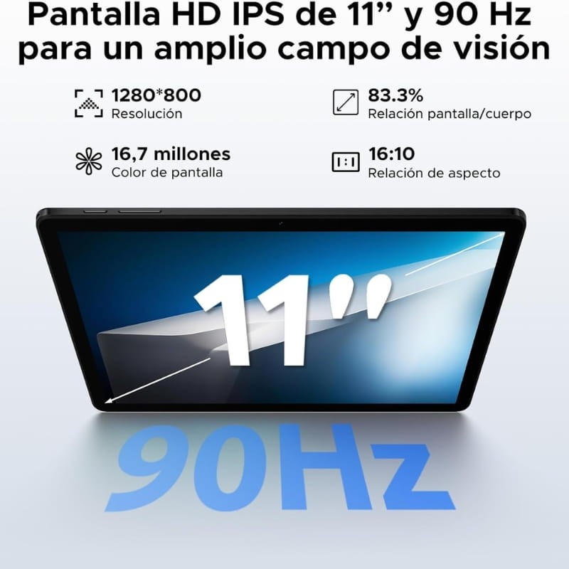 Doogee Tab A9+ 11 4 GB/64 GB WiFi Preto - Item5