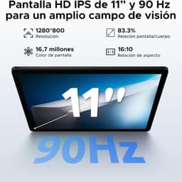 Doogee Tab A9+ 11 4GB/64GB WiFi Negro - características de la pantalla