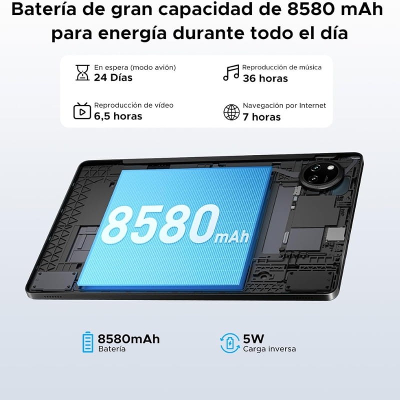 Doogee Tab A9+ 11 4 GB/64 GB WiFi Preto - Item9