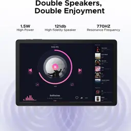 Doogee Tab G6+ 11" 8GB/256GB WiFi+4G Negro - sistema de altavoces