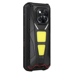 Doogee V Max LR 5G 16Go/512Go Noir - vue arrière à 45 degrés