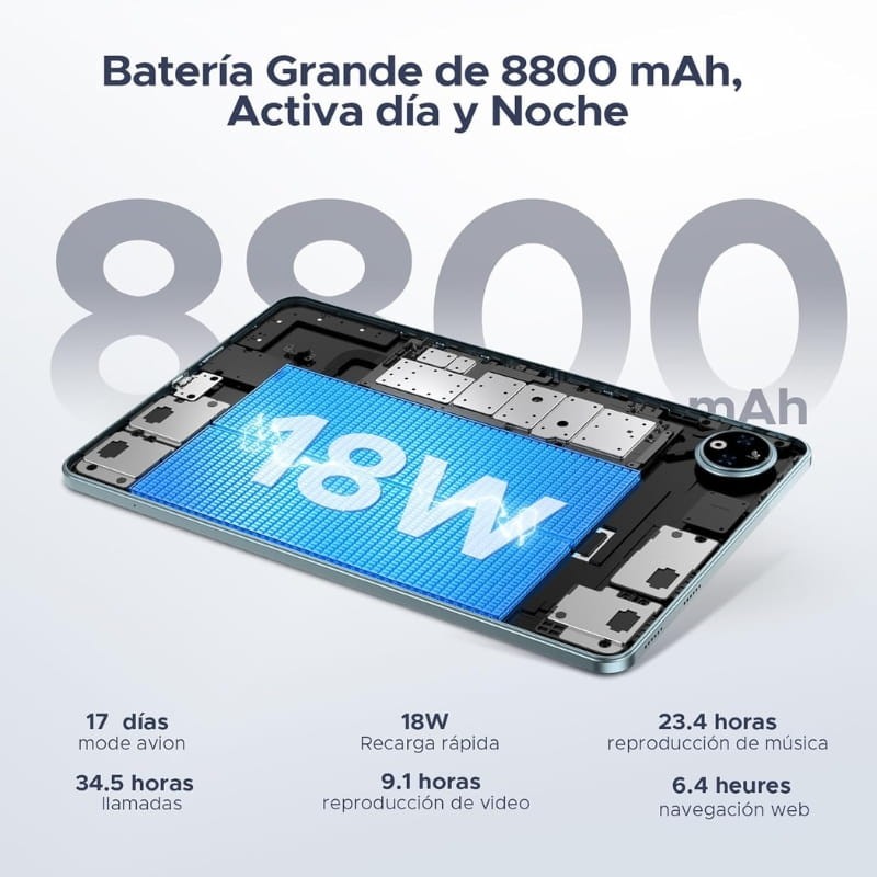 Doogee V Pad 12 8 GB/256 GB WiFi + 5G Preto - Item8