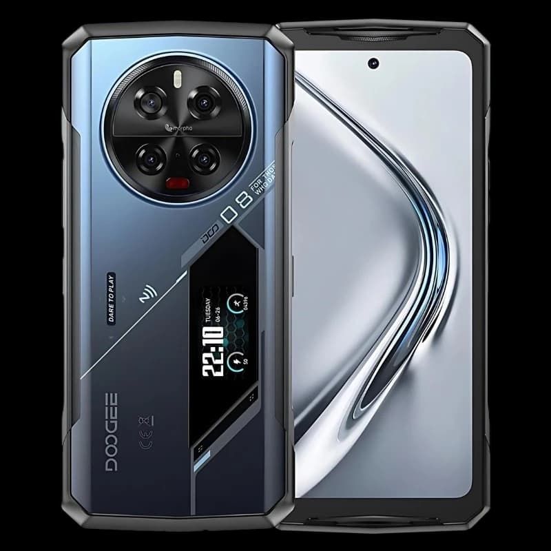 Doogee V40 Pro 5G 16Go/512Go Bleu - Téléphone mobile durci