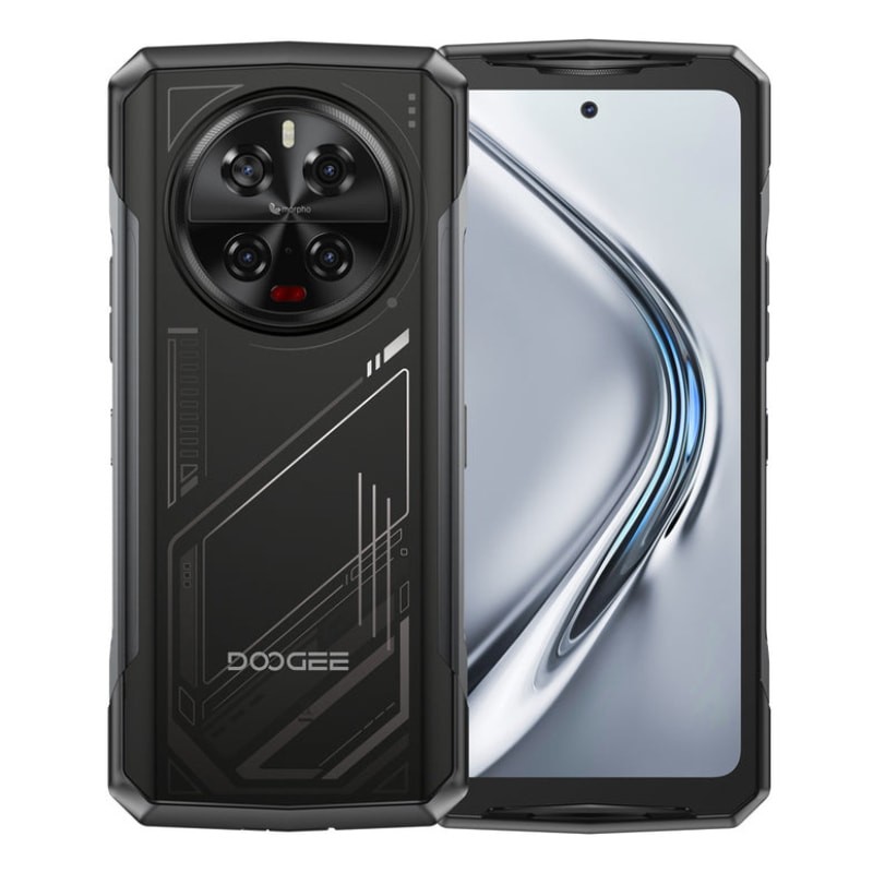 Doogee V40 5G 12GB/512GB Preto/Prateado - Telemóvel robusto - Item