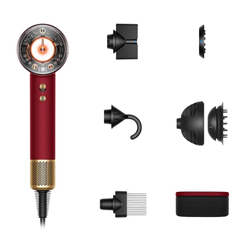 Dyson Supersonic Nural 1600W Vermelho/Dourado - Item2