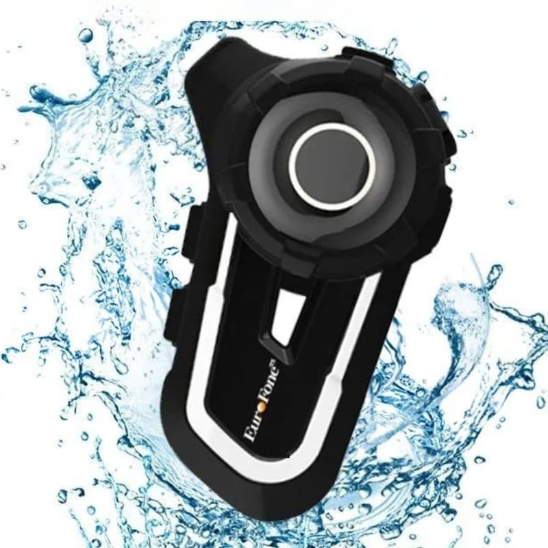 EuroFone S2 Mesh 3 conductores conversación simultánea Naranja - Intercomunicador para Moto - Ítem1