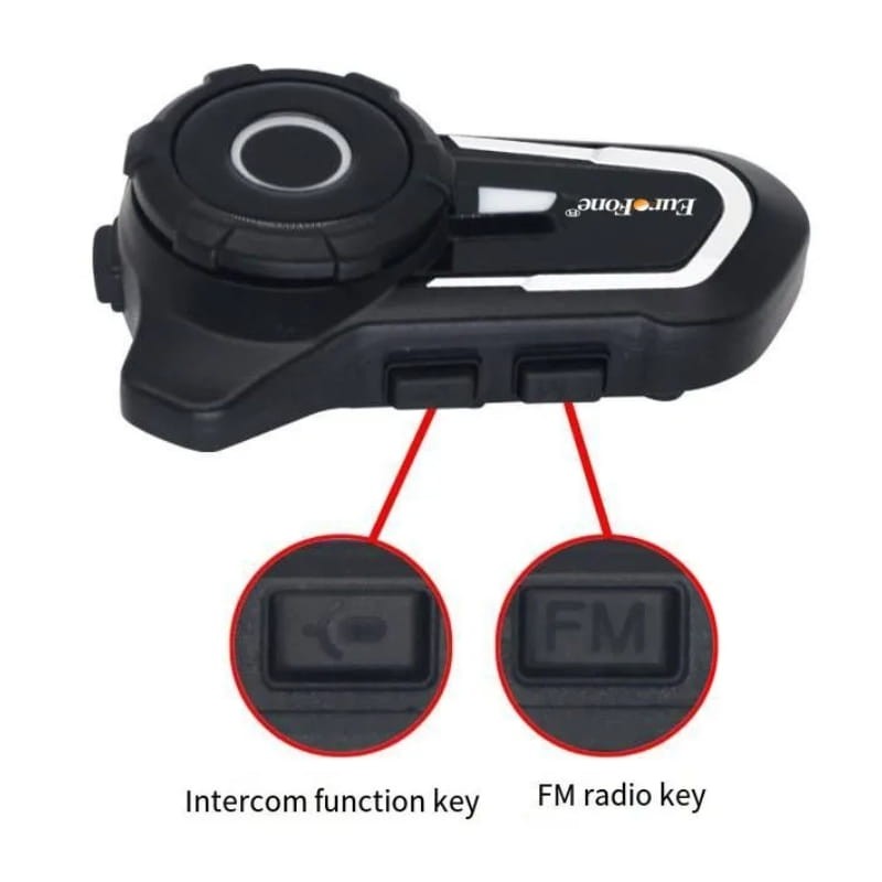 EuroFone S2 Mesh 3 conductores conversación simultánea Naranja - Intercomunicador para Moto - Ítem2