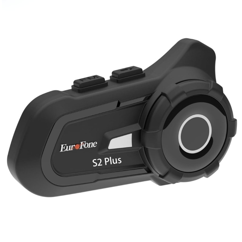 EUROFONE S2 Plus Negro - Intercomunicador para moto - Ítem