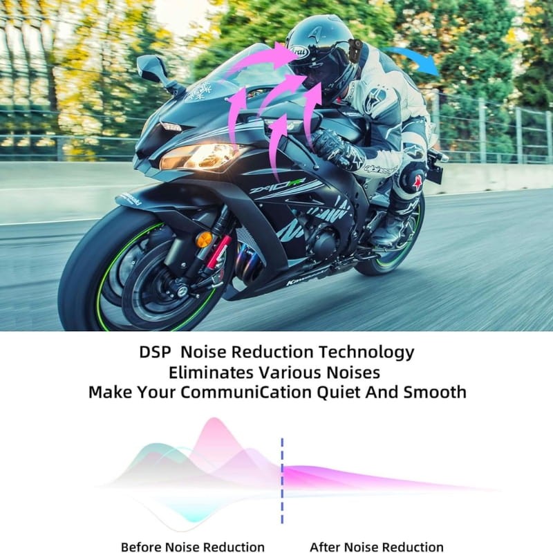 EUROFONE S2 Plus Negro - Intercomunicador para moto - Ítem3